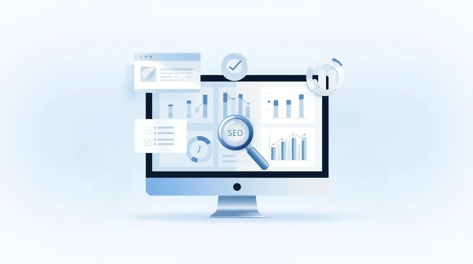 Les quatre piliers du travail d'un consultant SEO : analyse, stratégie, production et suivi