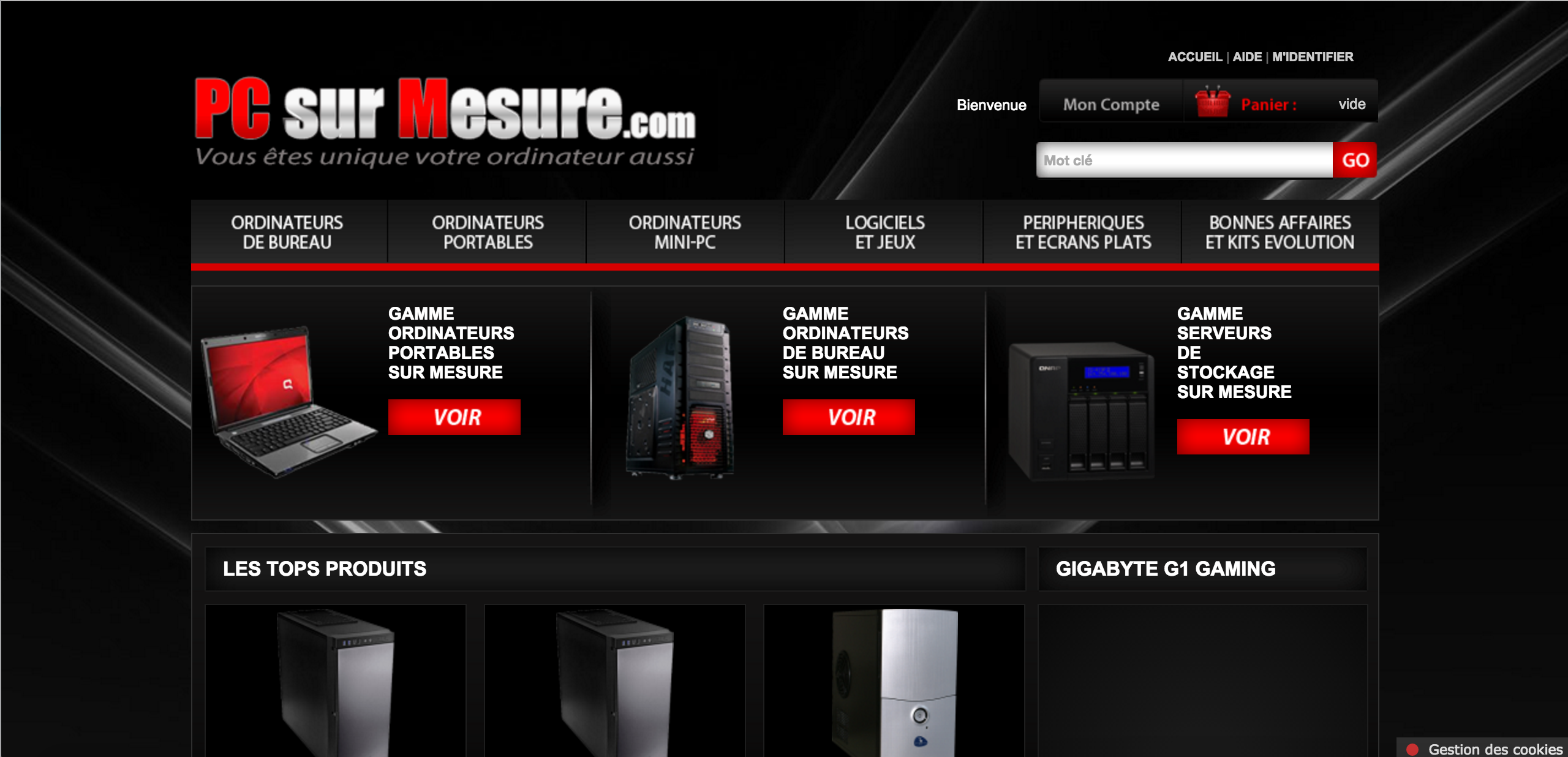 Pc sur mesure