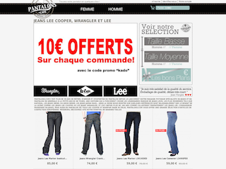 boutique en ligne de pantalons